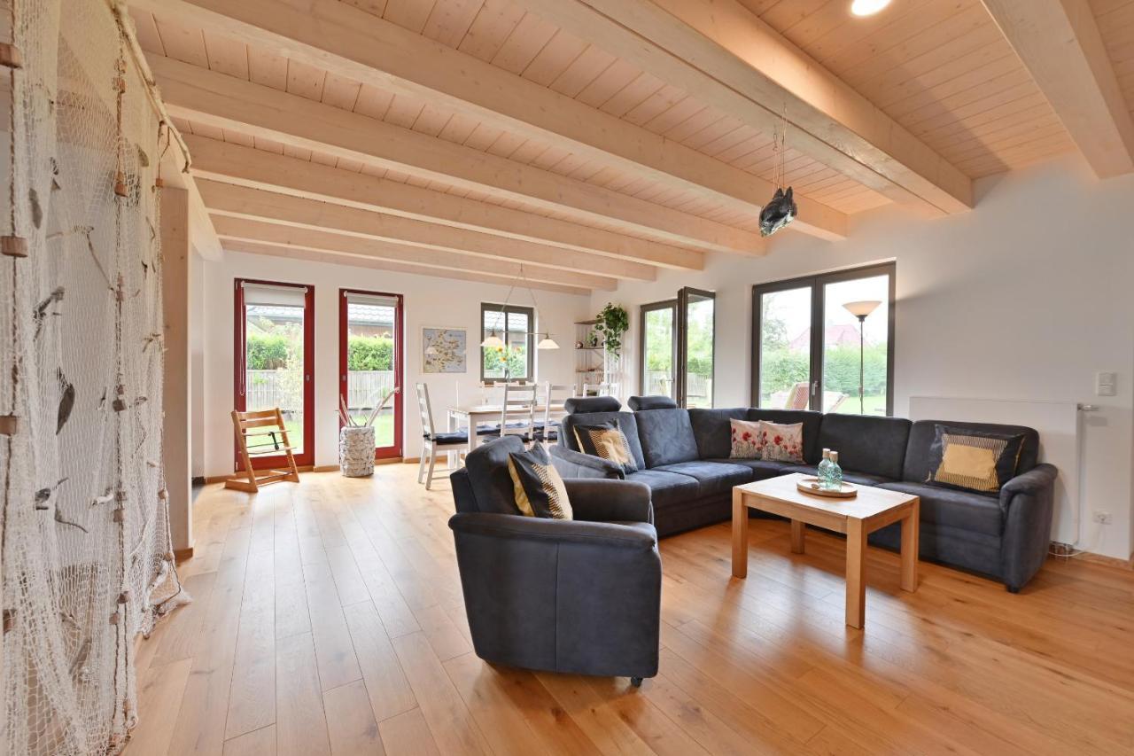 Reetdachhaus "Treibholz" Villa Wiek auf Rügen Dış mekan fotoğraf